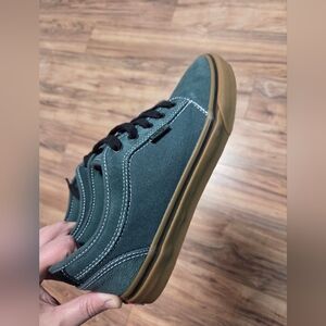 Vans Chukka Low Trekking Skate Shoes Green Black 8